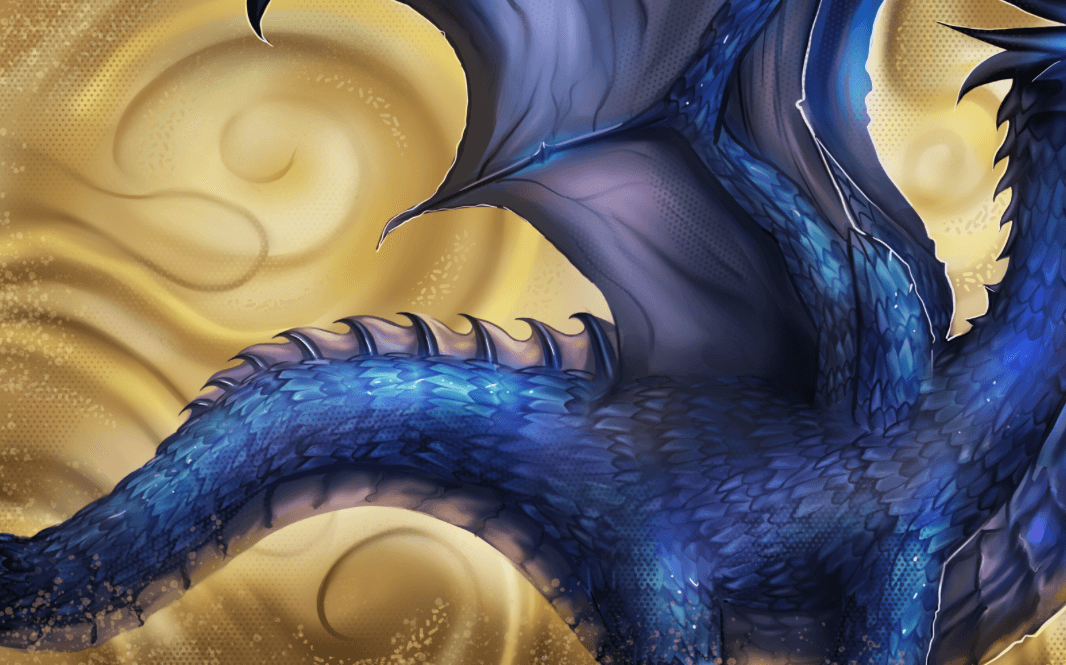 Dragon Book Cover Artwork Background